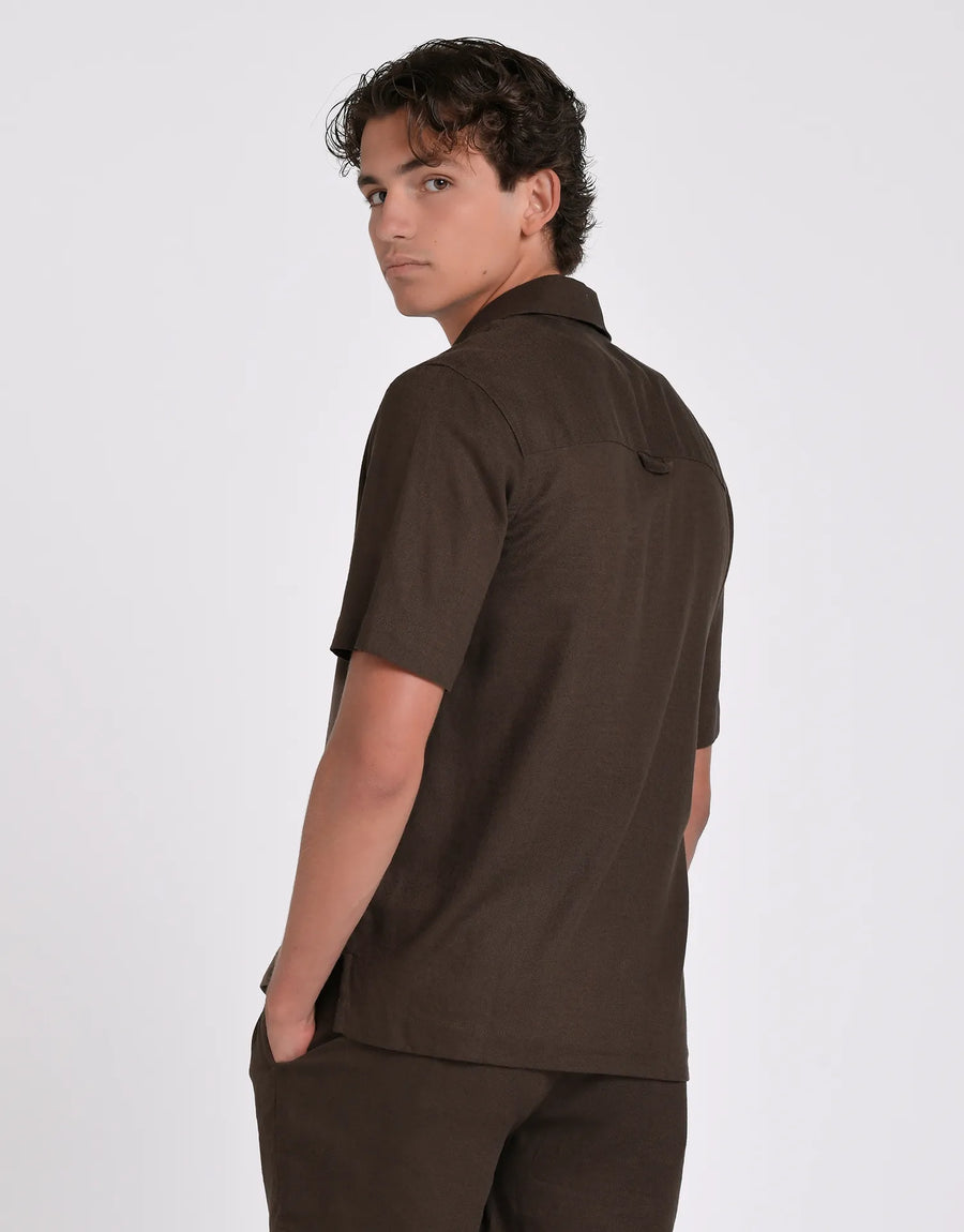 CAMISA MC LINO