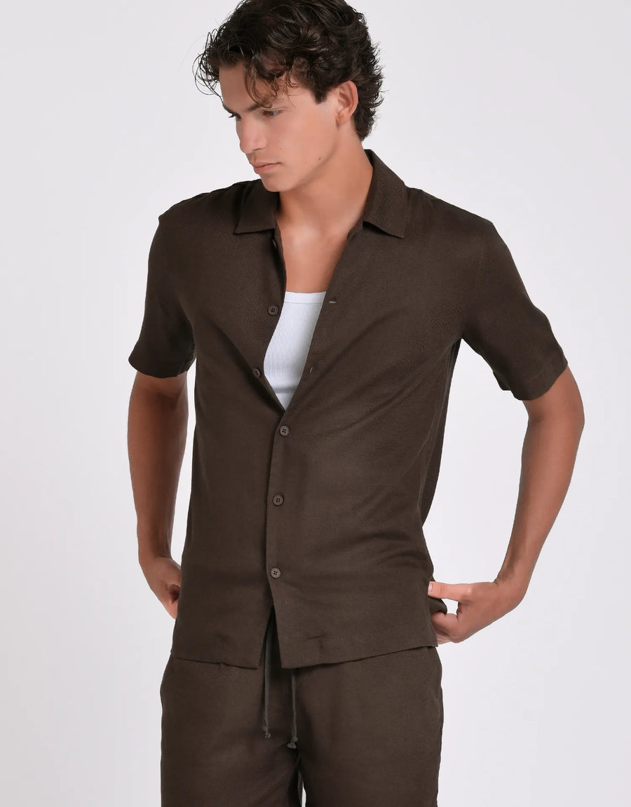 CAMISA MC LINO
