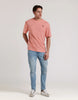 BASIC OVERSIZE EMBROIDERED T-SHIRT