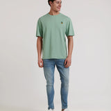 T-SHIRT BÁSICA OVERSIZE BORDADA