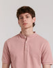 BASIC POLO SHIRT WITH MAO COLLAR