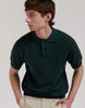 STRUCTURED KNIT POLO SHIRT