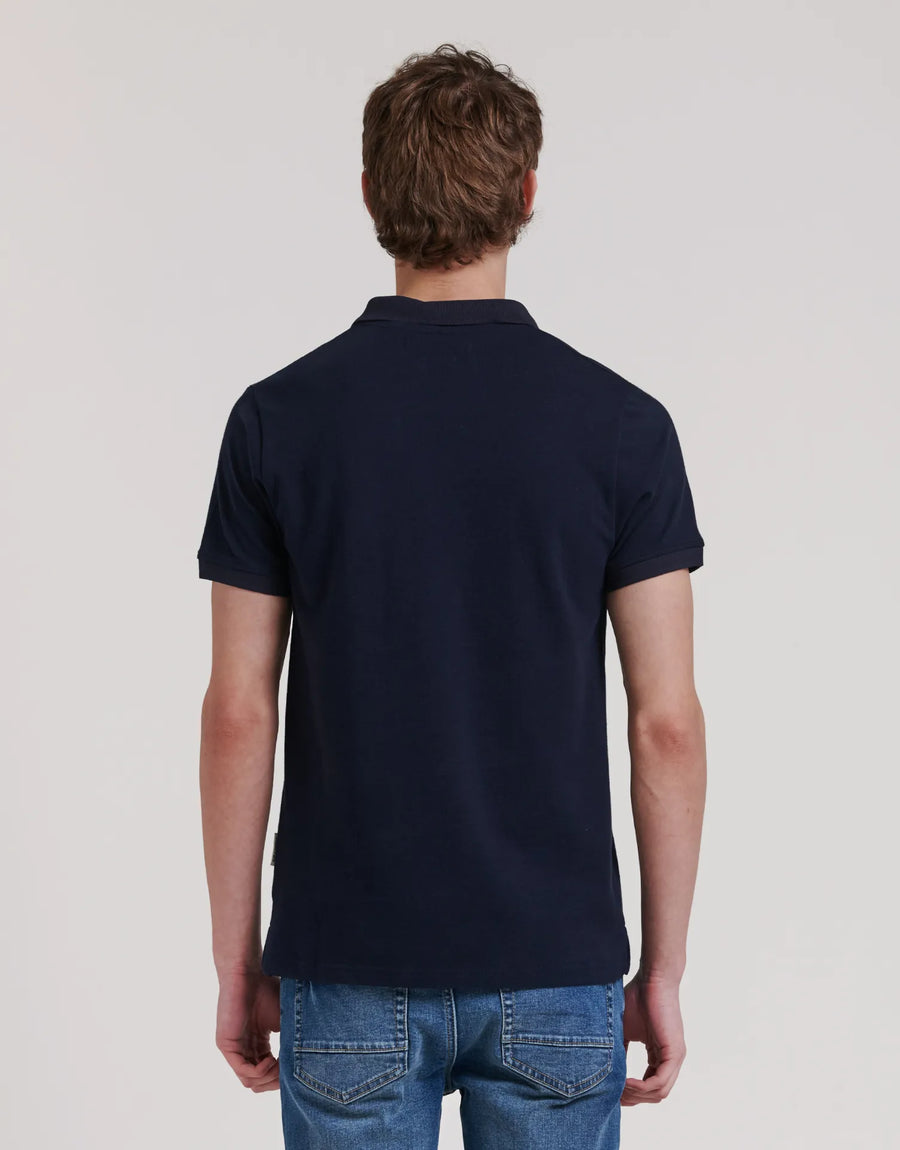 CAMISA POLO LISA, MALHA FINA