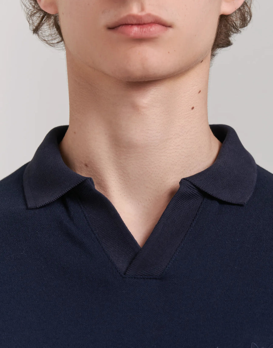 CAMISA POLO LISA, MALHA FINA