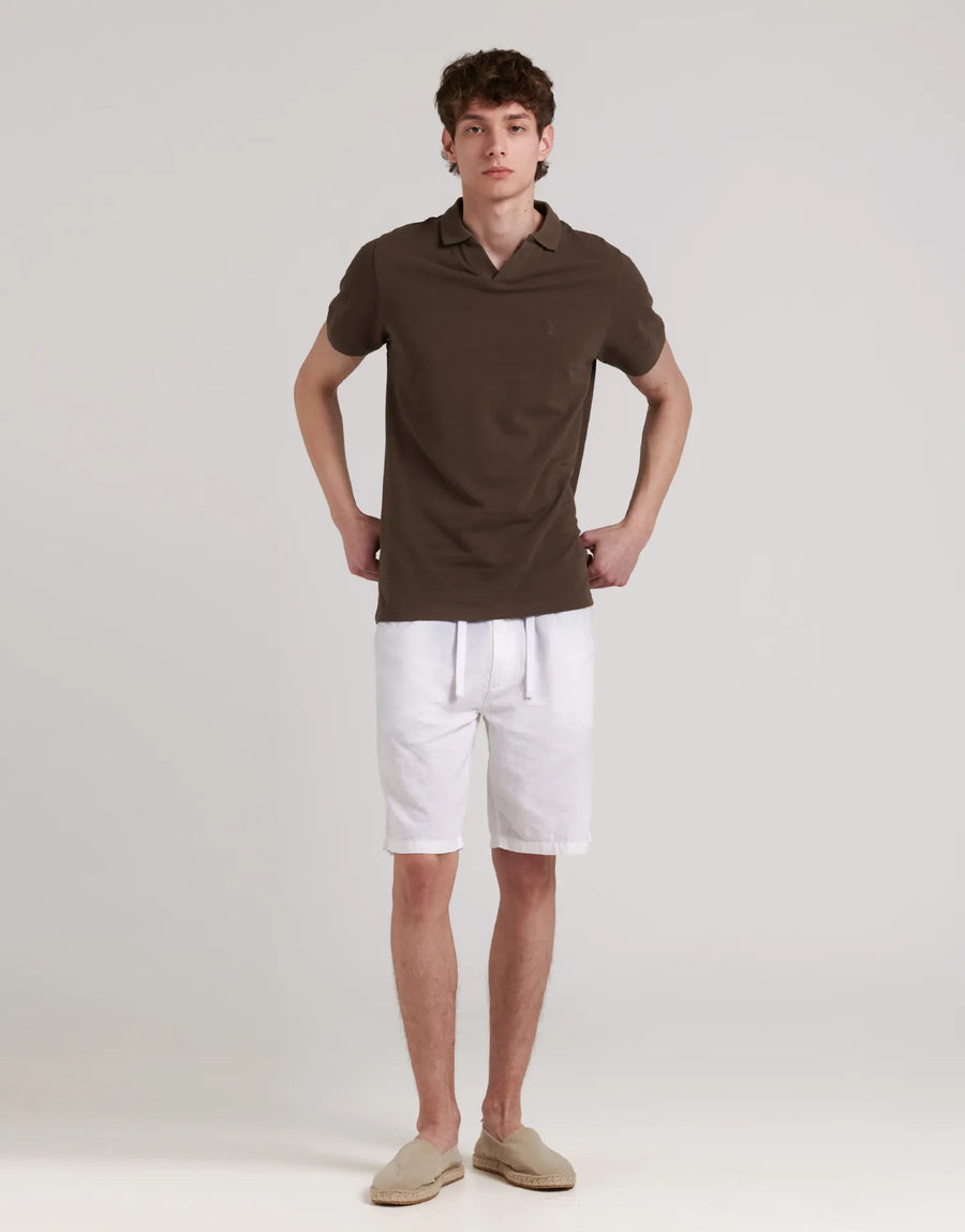 PLAIN POLO SHIRT, FINE KNIT