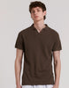 PLAIN POLO SHIRT, FINE KNIT