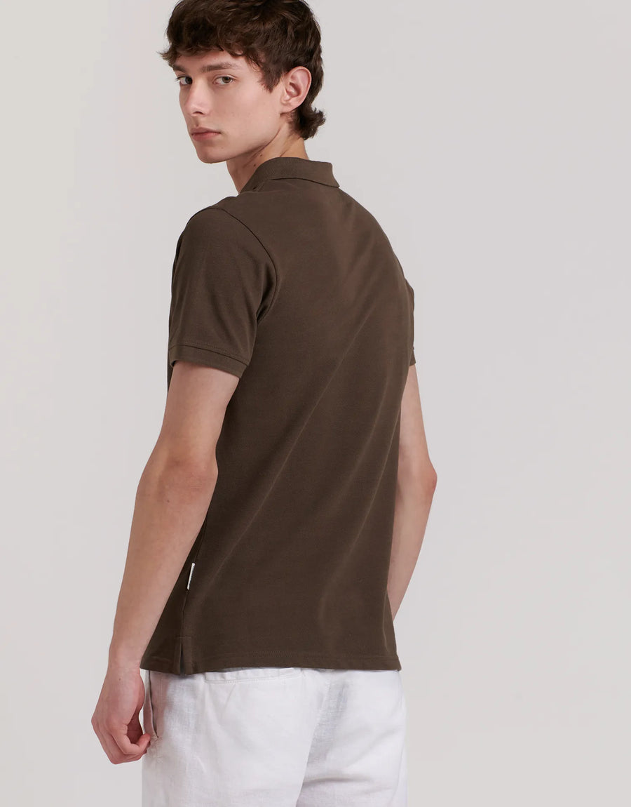 PLAIN POLO SHIRT, FINE KNIT