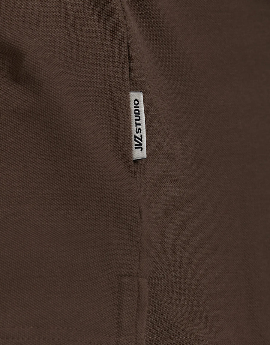 PLAIN POLO SHIRT, FINE KNIT