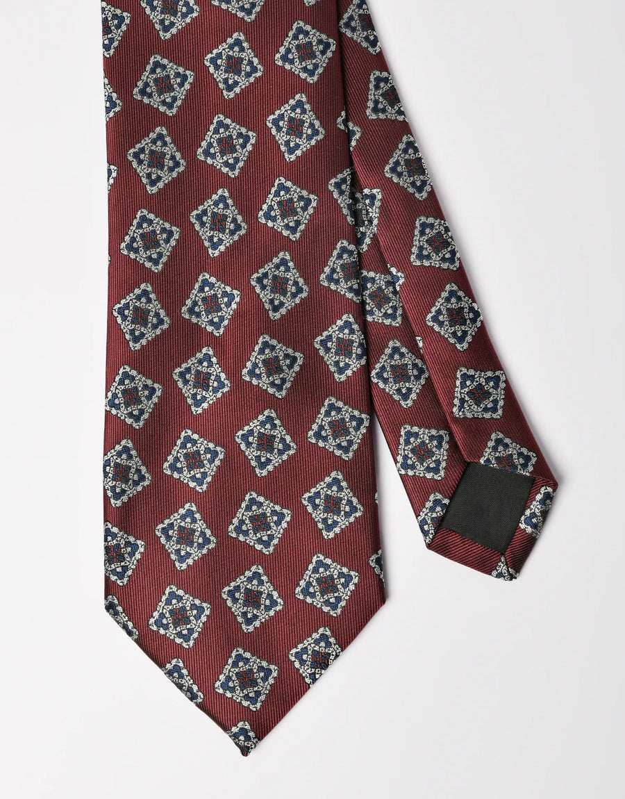 CORBATA ESTAMPADO GEOMETRICO