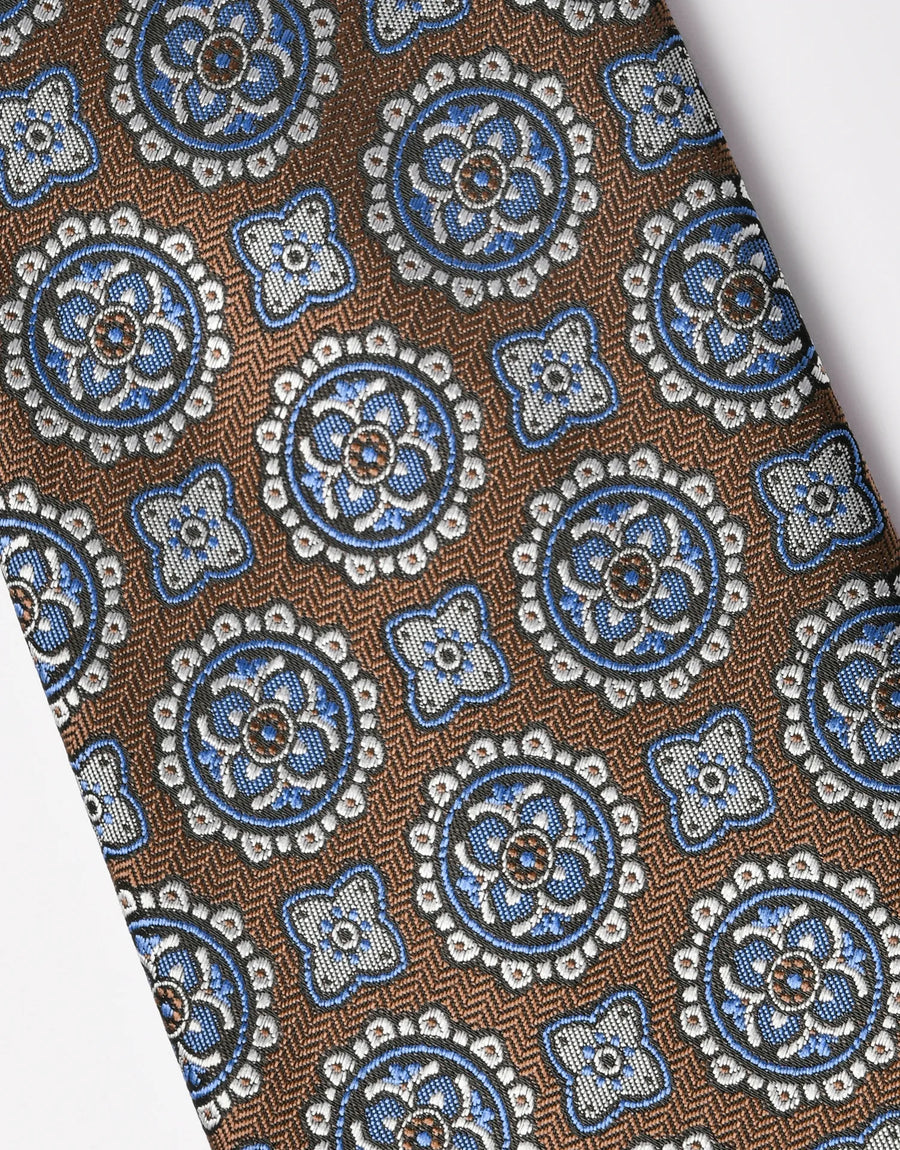 CORBATA ESTAMPADO GEOMÉTRICO