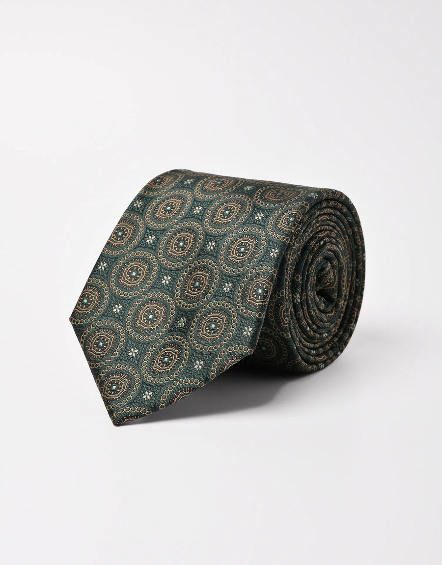 CORBATA ESTAMPADO GEOMETRICO