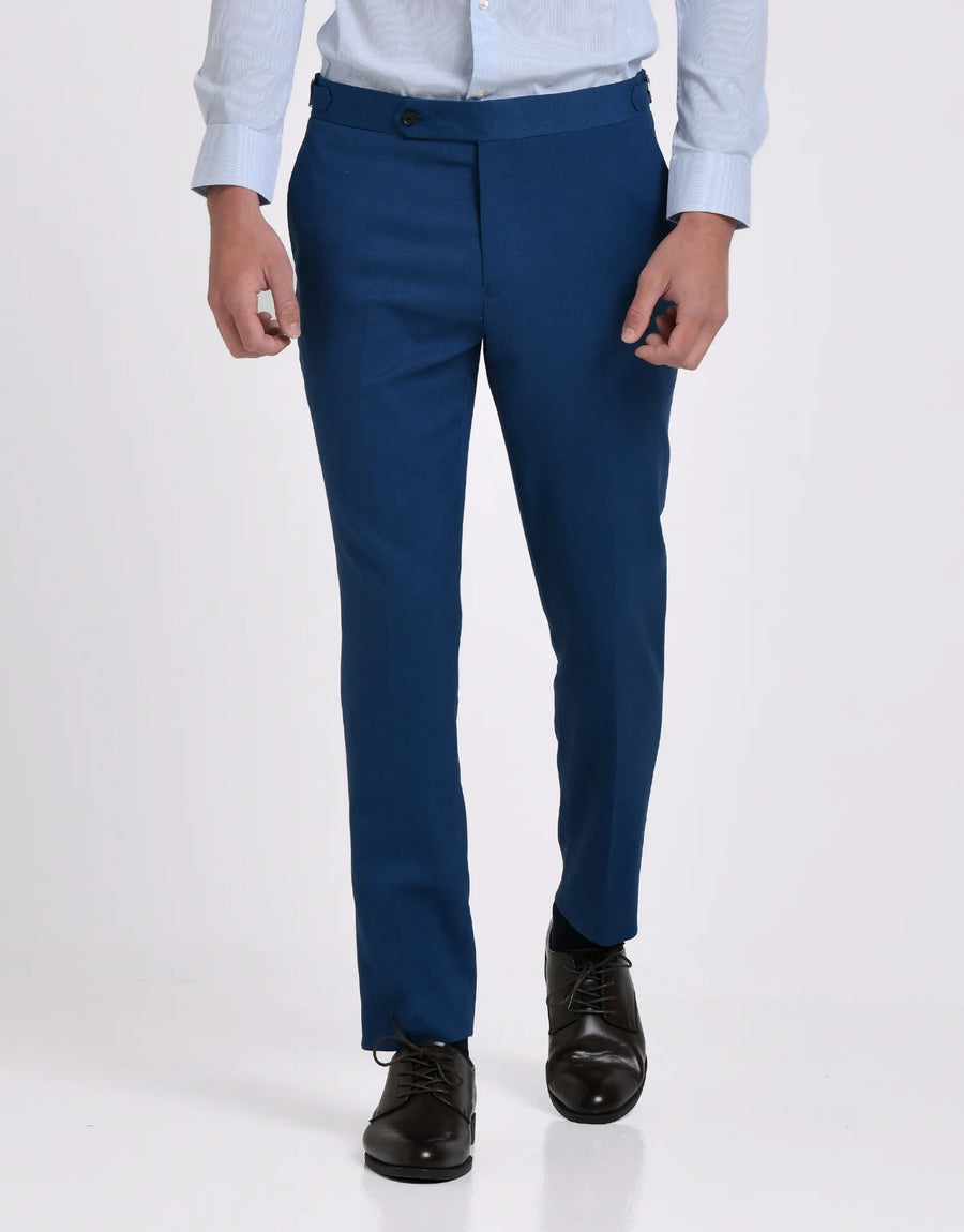 PANTALON TRAJE MEZCLILLA TRABILLAS