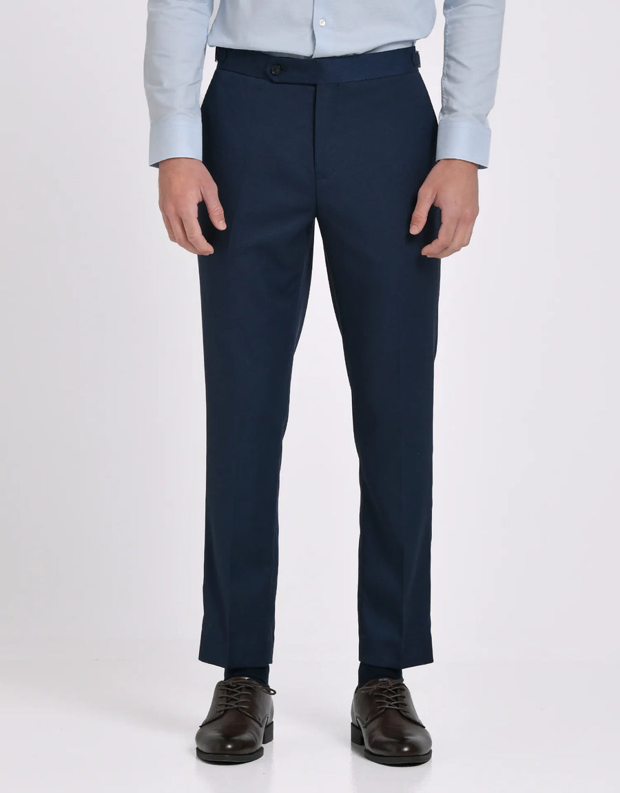 PANTALON TRAJE MEZCLILLA TRABILLAS