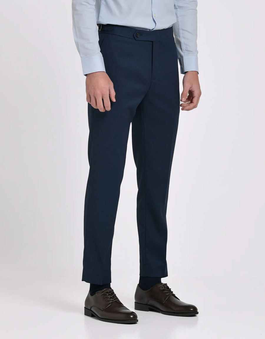 PANTALON TRAJE MEZCLILLA TRABILLAS