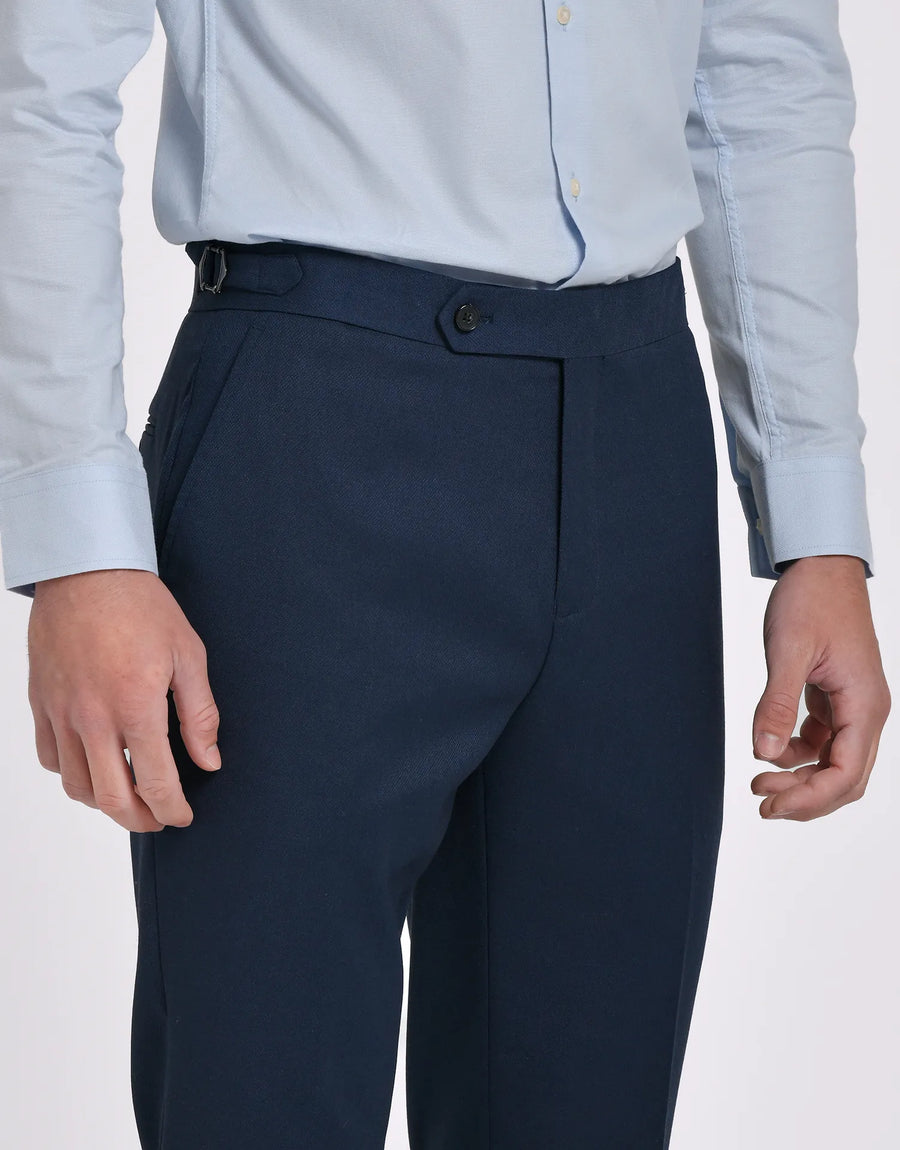 PANTALON TRAJE MEZCLILLA TRABILLAS