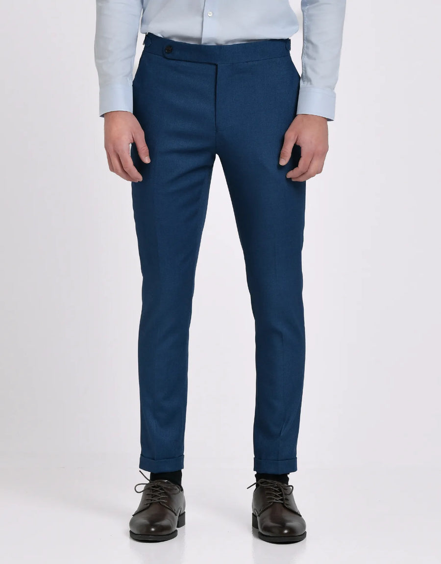 PANTALON TRAJE TEJIDO TRAMA