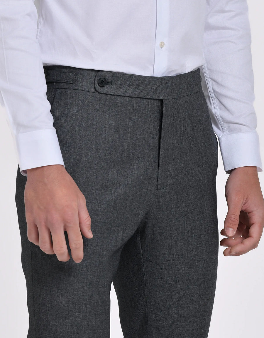 PANTALON TRAJE TEJIDO TRAMA