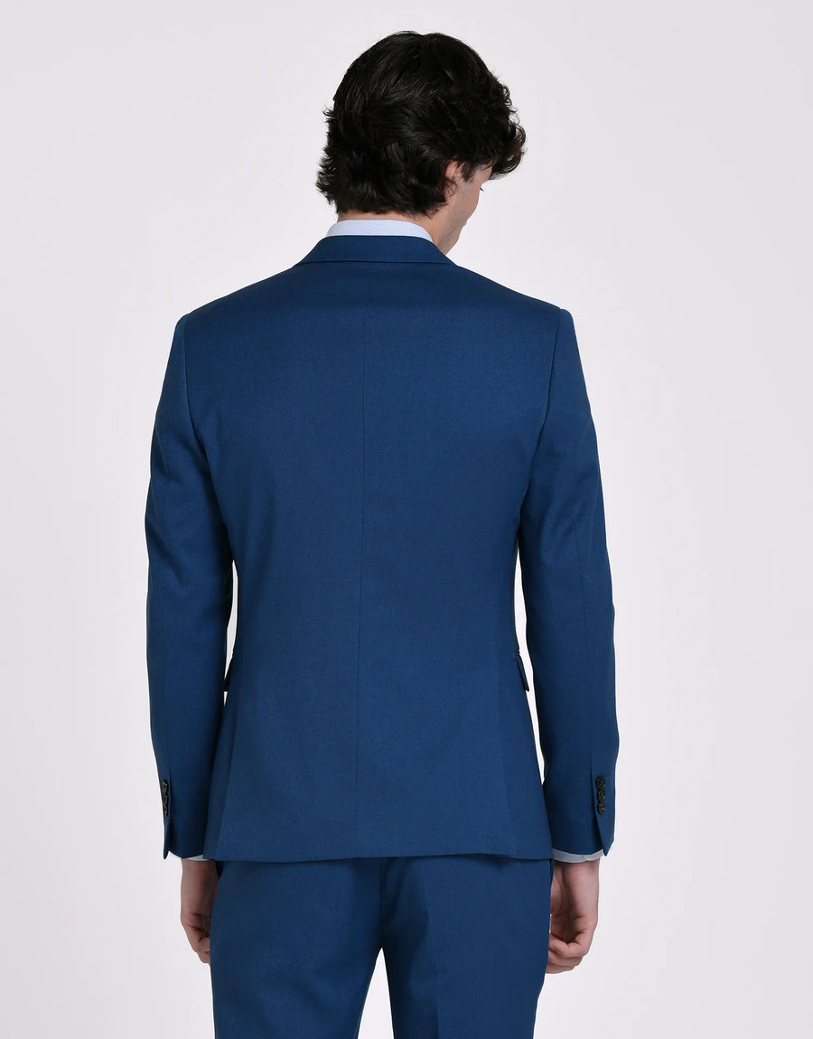 AMERICANA TRAJE CRUZADO MEZCLILLA