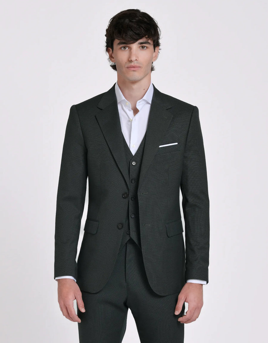 AMERICANA TRAJE OJO PERDIZ