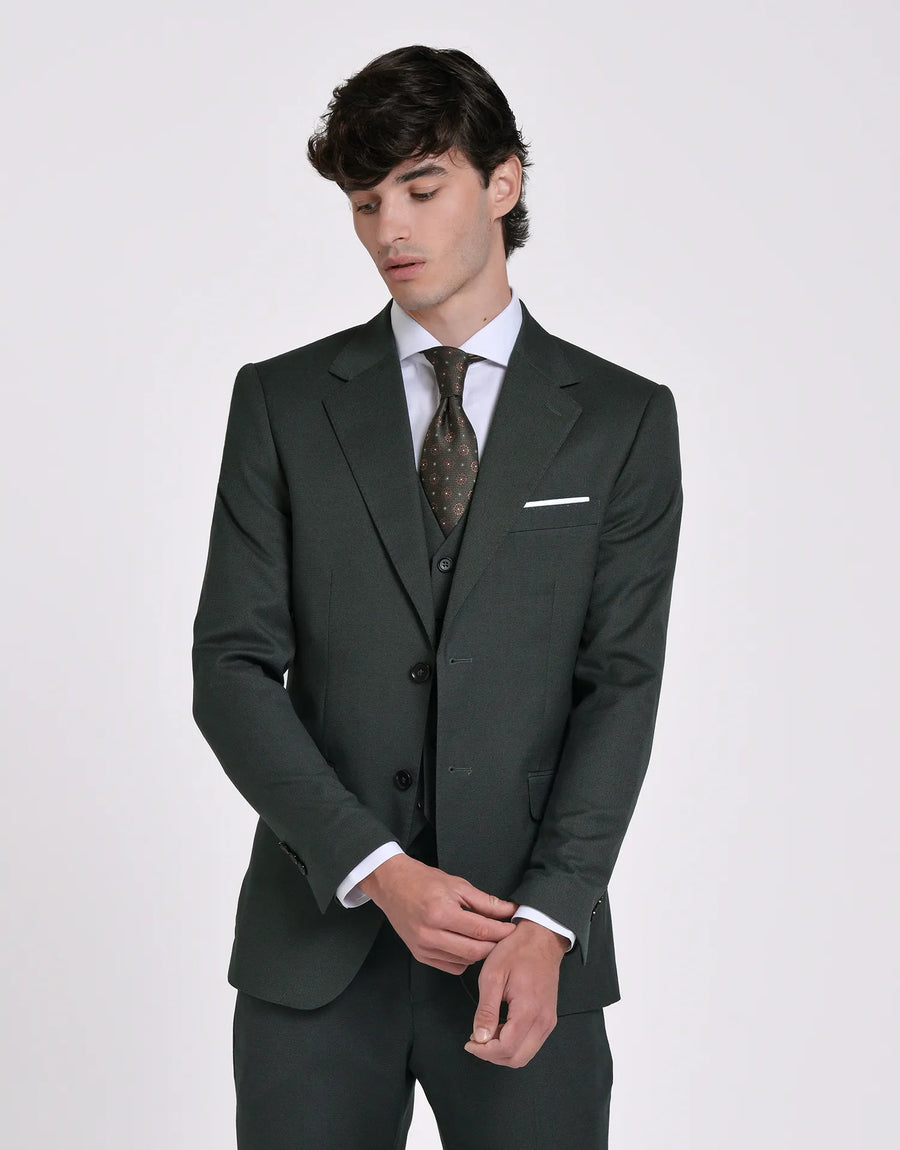 AMERICANA TRAJE OJO PERDIZ