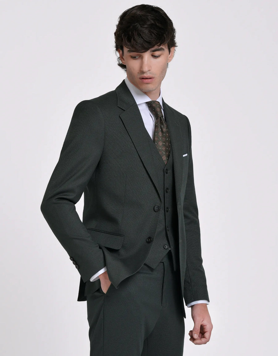 AMERICANA TRAJE OJO PERDIZ
