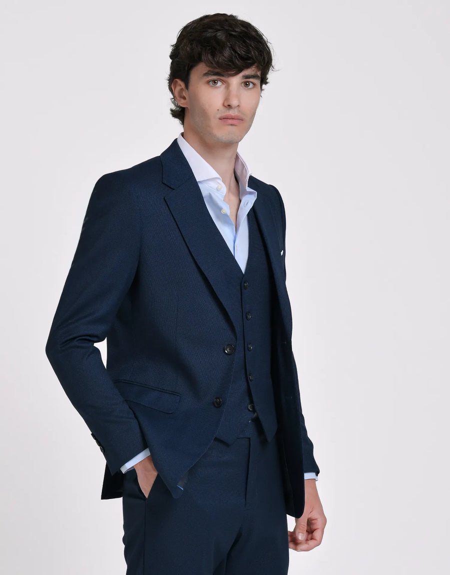 AMERICANA TRAJE OJO PERDIZ
