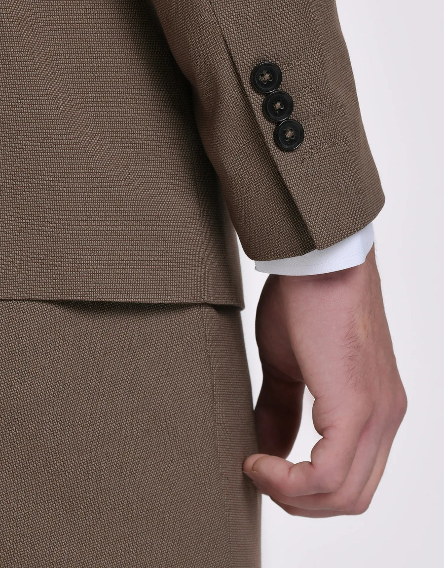 AMERICANA TRAJE OJO PERDIZ