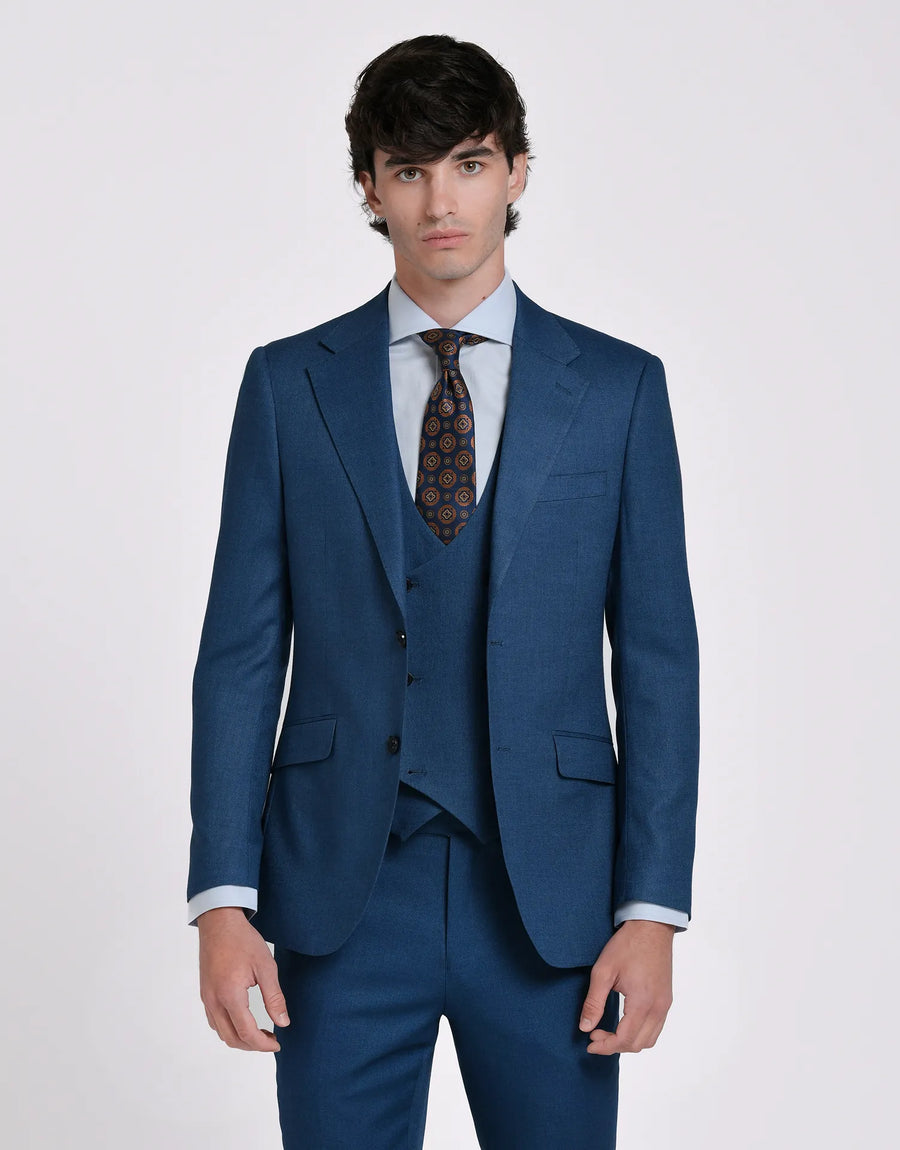 AMERICANA TRAJE TEJIDO TRAMA
