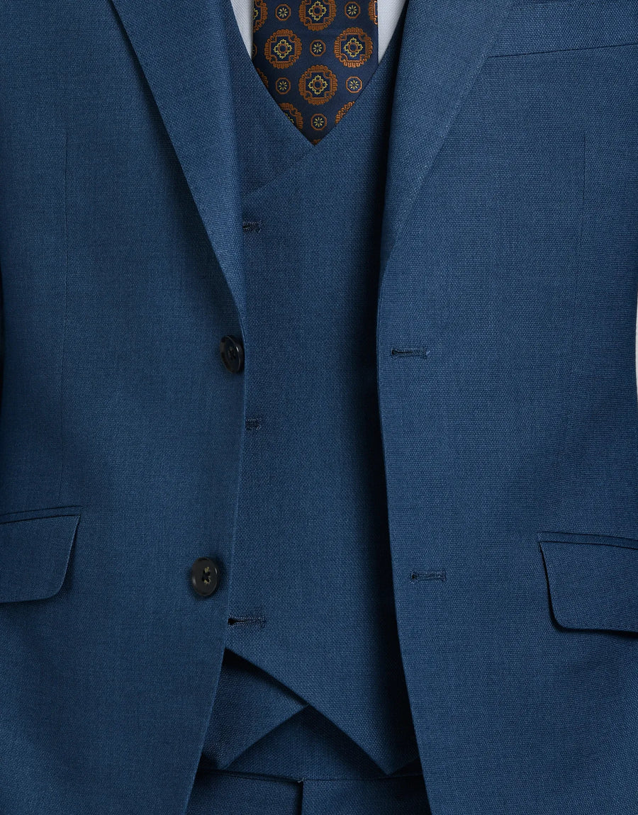 AMERICANA TRAJE TEJIDO TRAMA