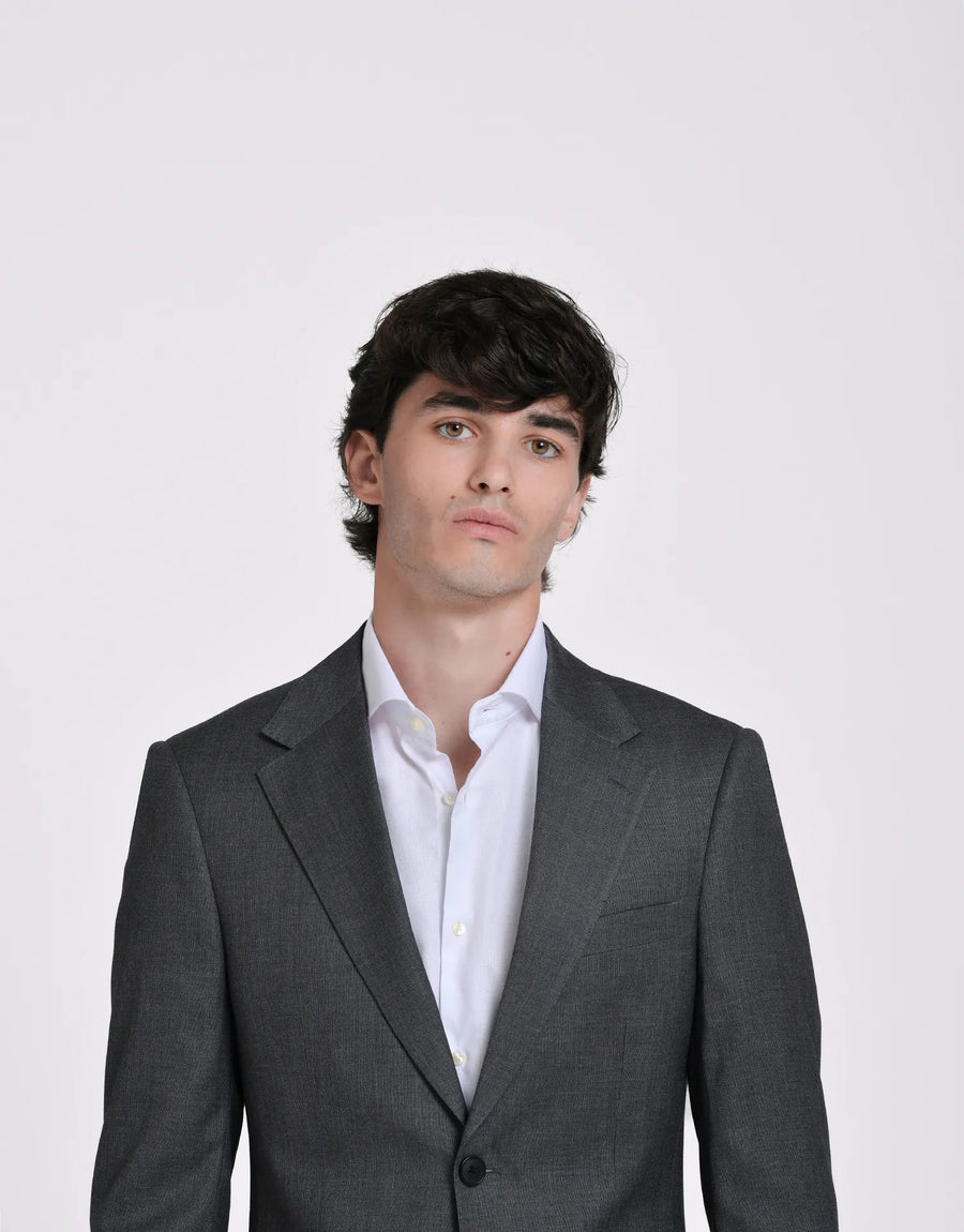 AMERICANA TRAJE TEJIDO TRAMA