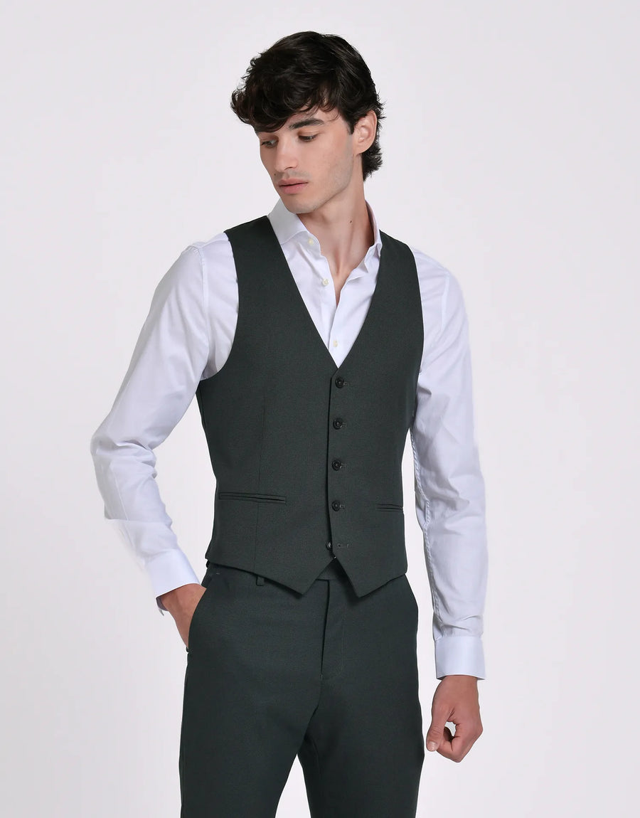 CHALECO TRAJE OJO PERDIZ