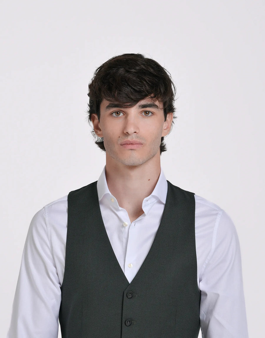 CHALECO TRAJE OJO PERDIZ