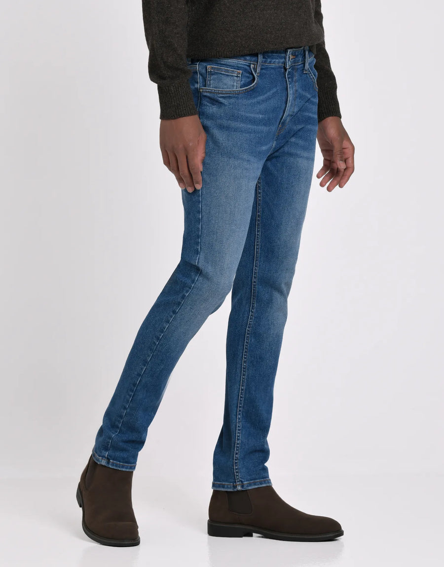 JEANS EFECTO DESGASTADO SKINNY FIT
