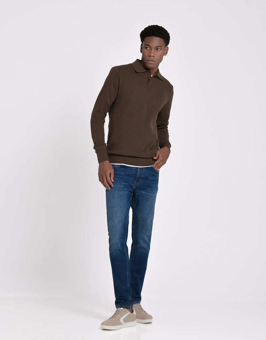 JEANS EFECTO DESGASTADO SKINNY FIT