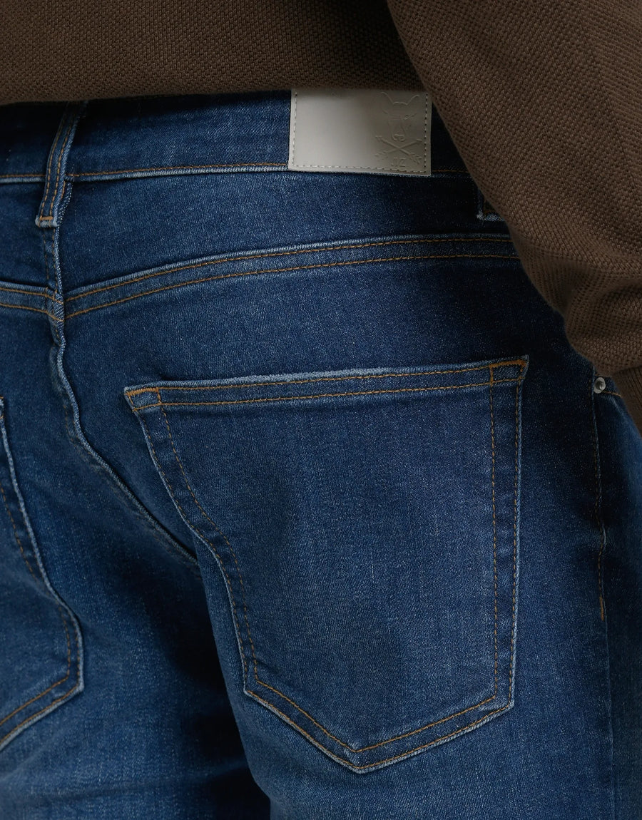 JEANS EFECTO DESGASTADO SKINNY FIT