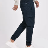 PANTALÓN CARGO ELÁSTICO CINTURA Z08
