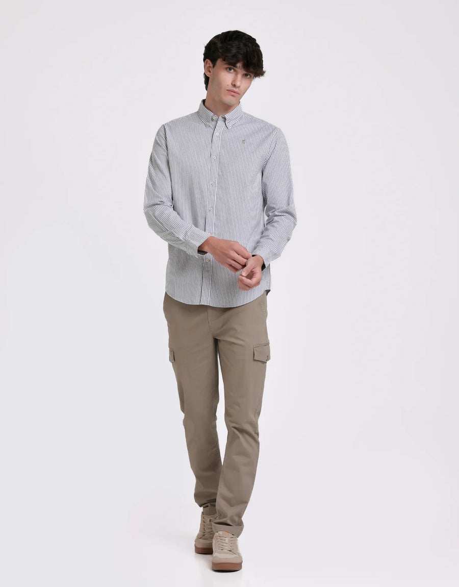 CAMISA OXFORD RAYAS