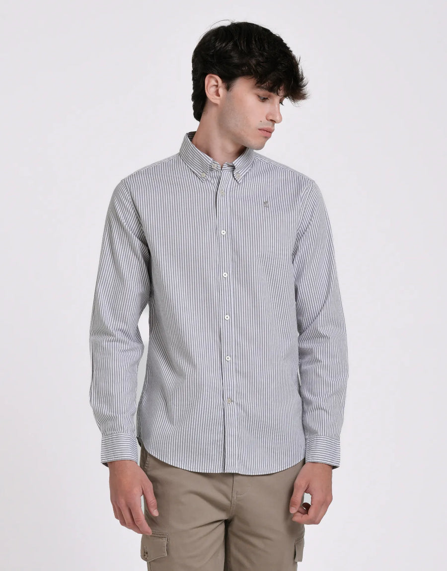 CAMISA OXFORD RAYAS