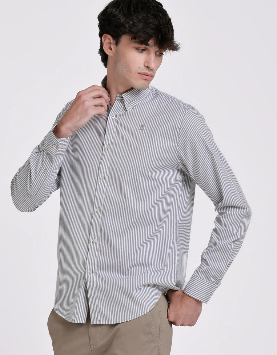 CAMISA OXFORD RAYAS