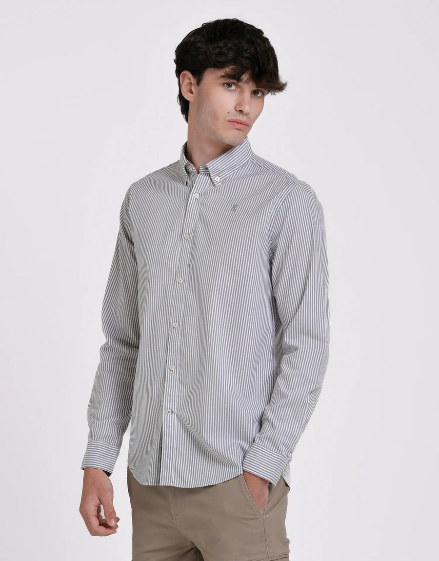 CAMISA OXFORD RAYAS