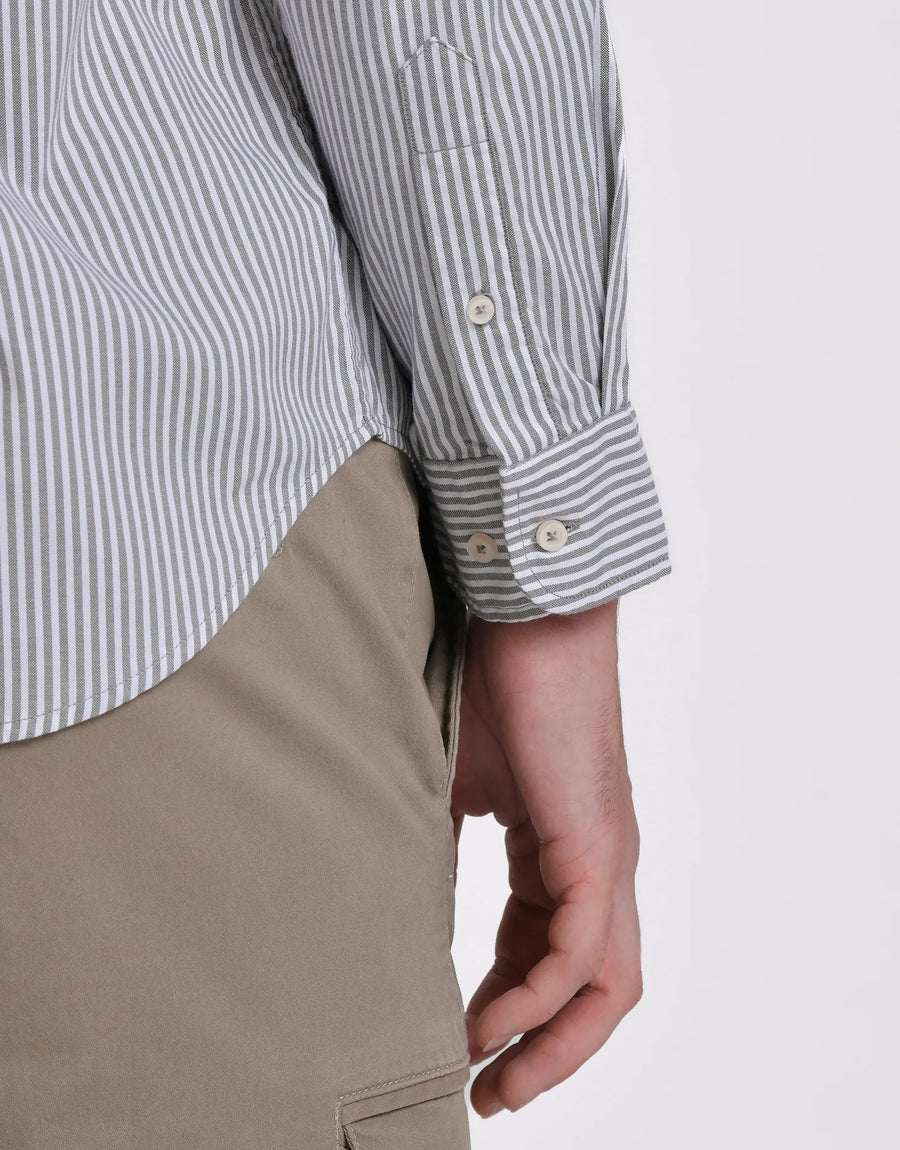 CAMISA OXFORD RAYAS
