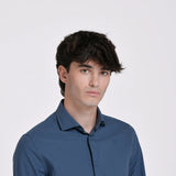 CAMISA OXFORD CUELLO ITALIANO SLIM FIT