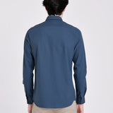 CAMISA OXFORD CUELLO ITALIANO SLIM FIT