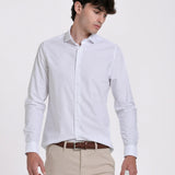 CAMISA OXFORD CUELLO ITALIANO SLIM FIT
