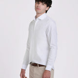 CAMISA OXFORD CUELLO ITALIANO SLIM FIT
