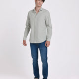CAMISA OXFORD CUELLO ITALIANO SLIM FIT