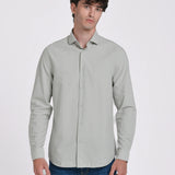 CAMISA OXFORD CUELLO ITALIANO SLIM FIT