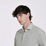 CAMISA OXFORD CUELLO ITALIANO SLIM FIT