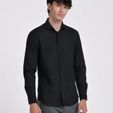 CAMISA OXFORD CUELLO ITALIANO SLIM FIT