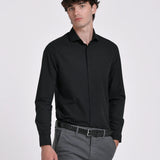 CAMISA OXFORD CUELLO ITALIANO SLIM FIT